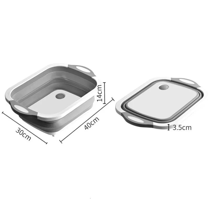 Lavabo pliable, évier portable, bassin pliable en plastique pour le camping, voyager, extérieur, cuisine, salle de bain, seau à pied