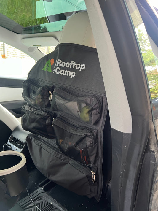 Poche de rangement de camping pour voiture et tente de toit