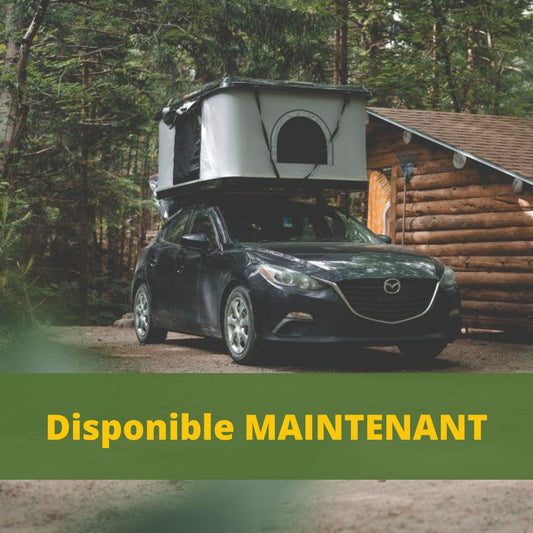 Tente de toit en fibre de verre - Cube