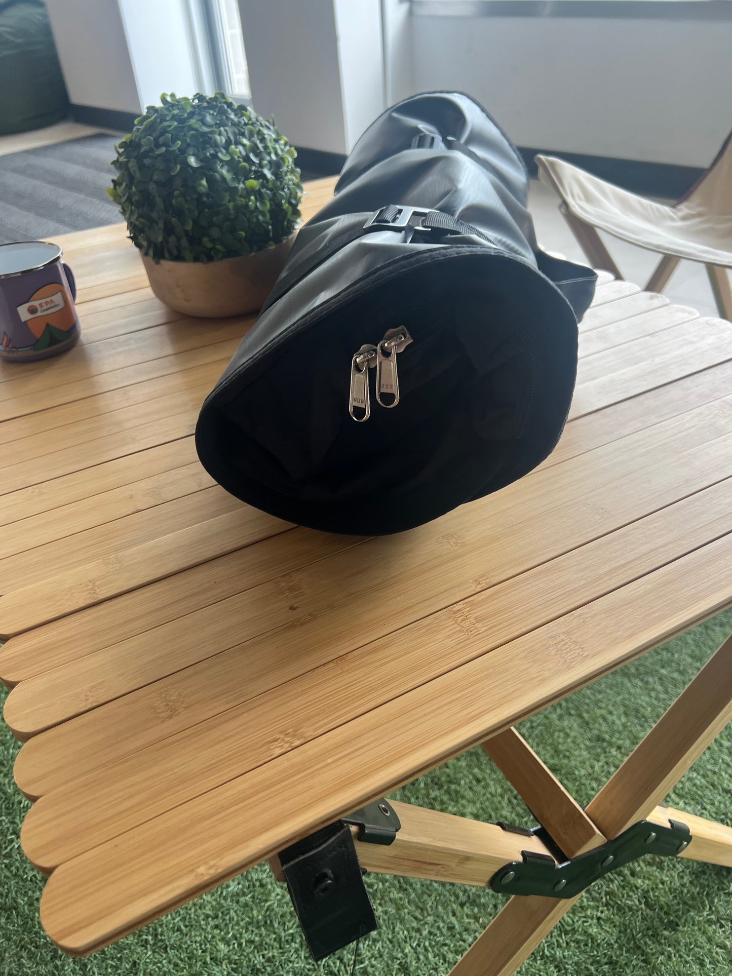Poche de rangement de camping pour voiture et tente de toit