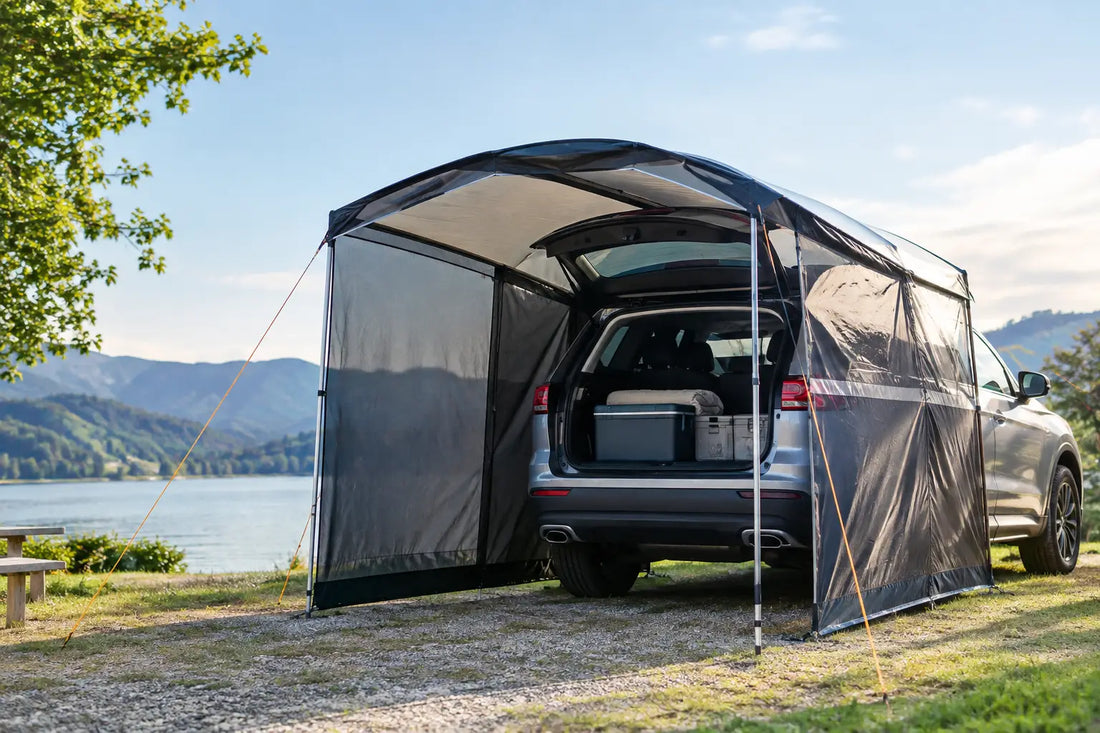 Choisir un abri arrière pour voiture camping