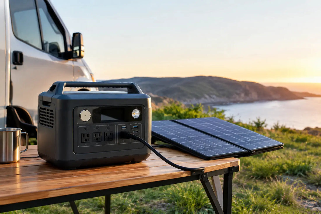 Batterie auxiliaire pour camping autonome