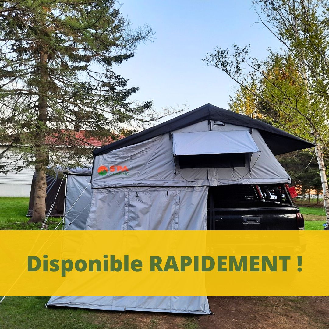 Bungalow Tente de toit spacieuse 5 places Boutique Rooftop Camp