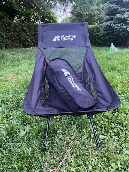 Chaise de camping ultralégère et robuste