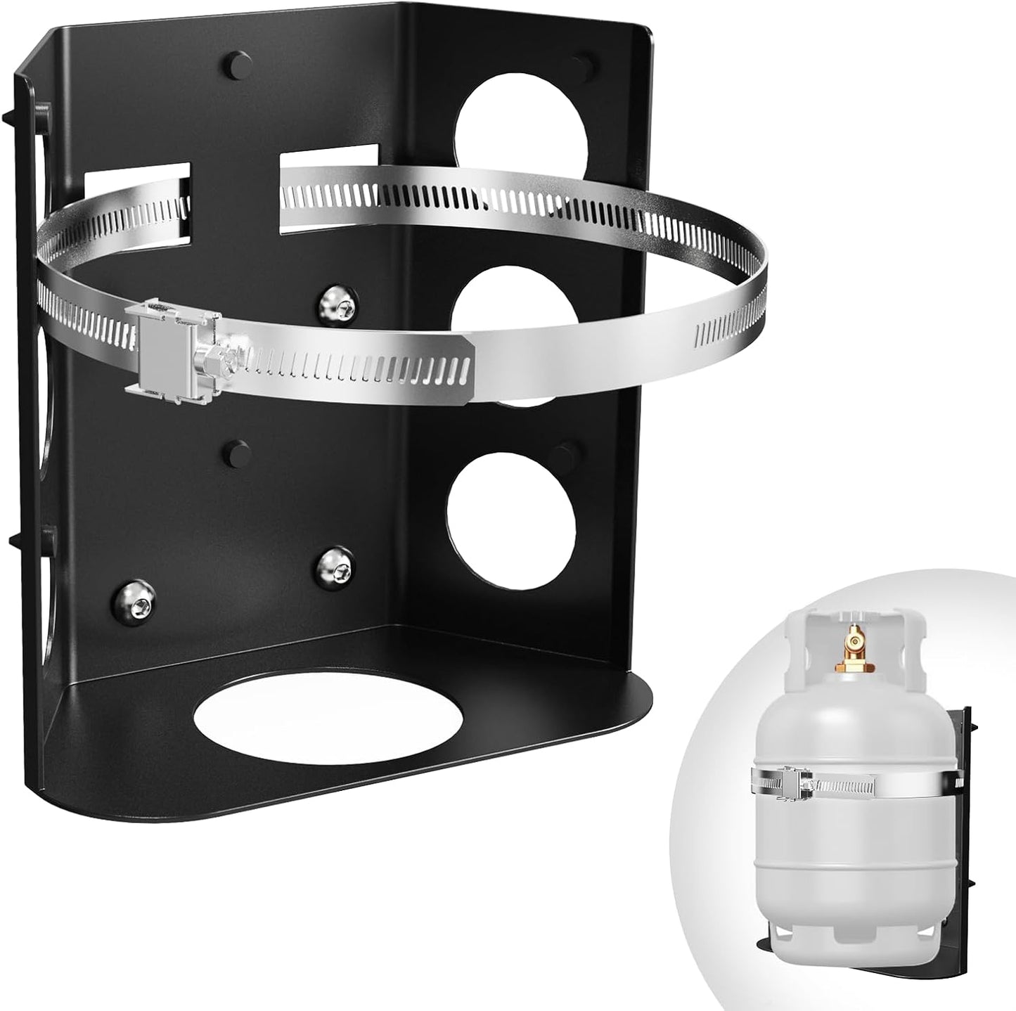 Support pour réservoir de propane