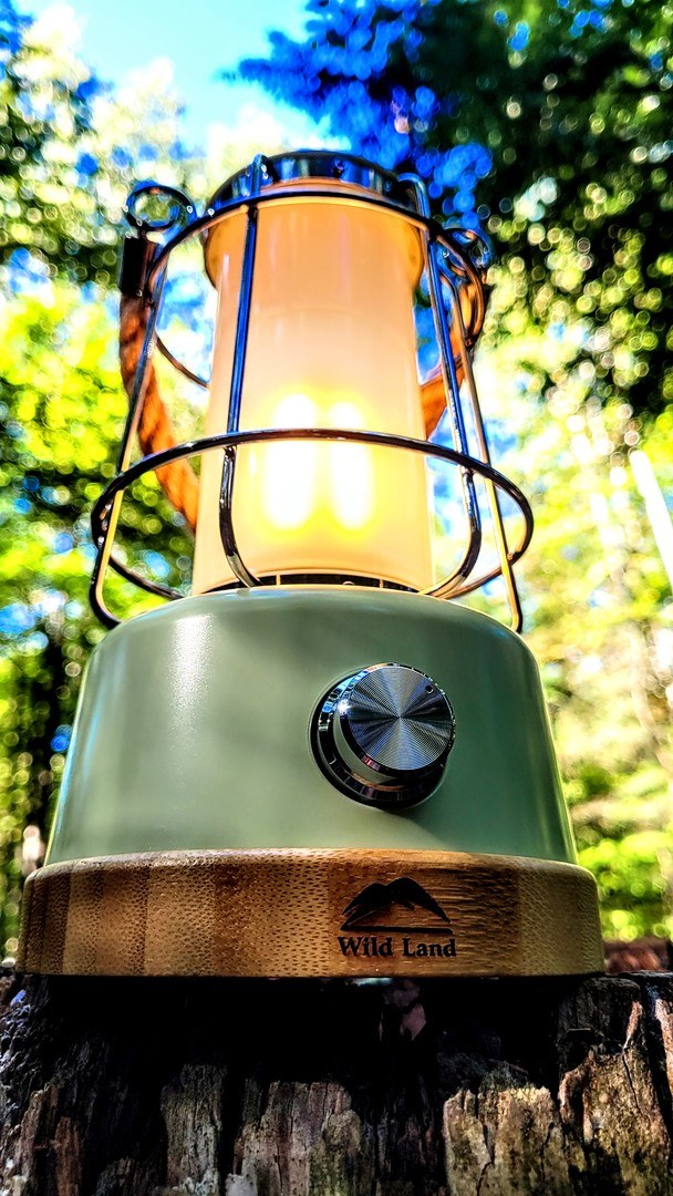 Rechargeable - Lampe de camping et station de charge portable - Rooftop Camp
